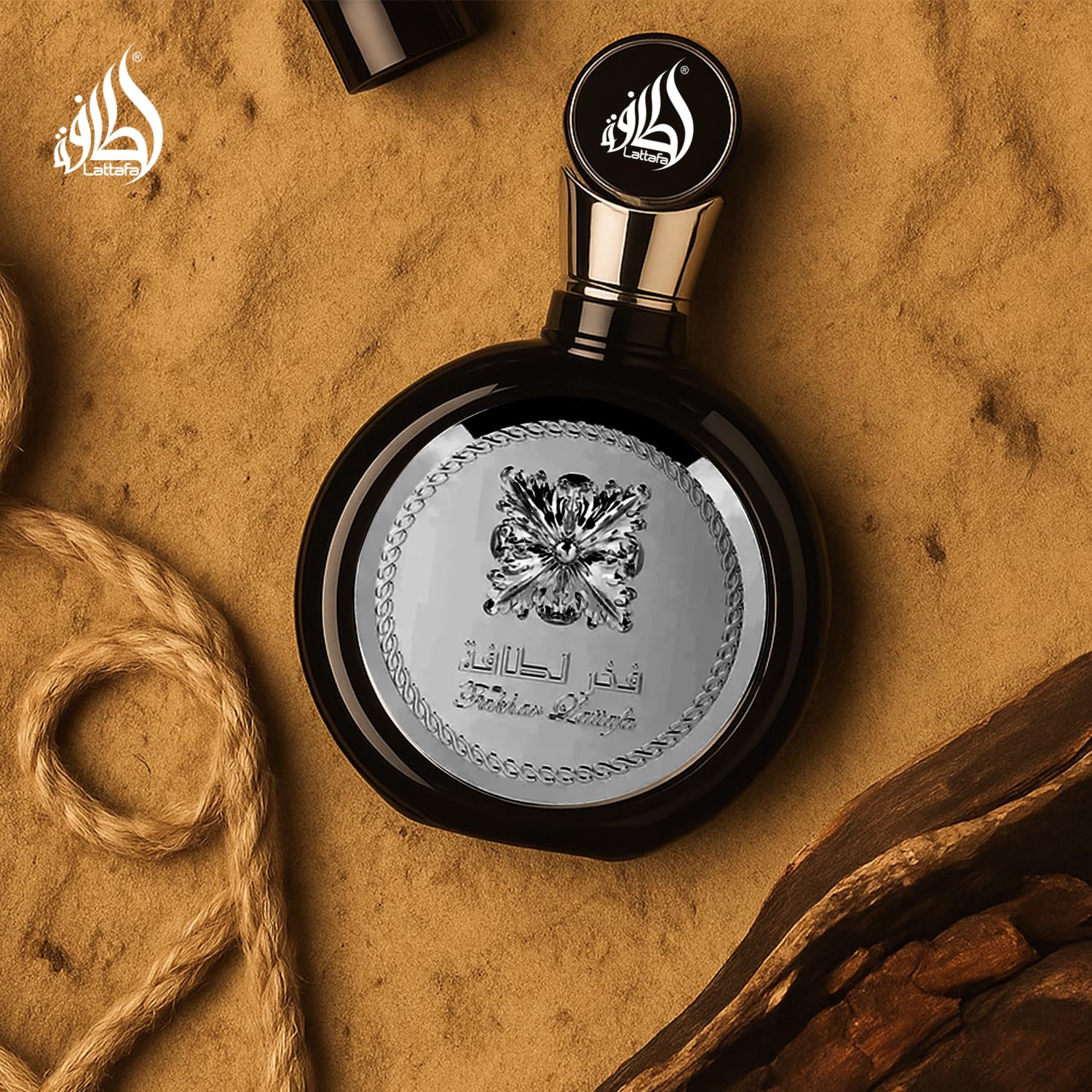 Lattafa Fakhar - Fresh, Fruity, Bergamot, Amber Wood - Eau de Parfum Long-Lasting Fragrance for Men, 3.40 Ounce / 100 ml