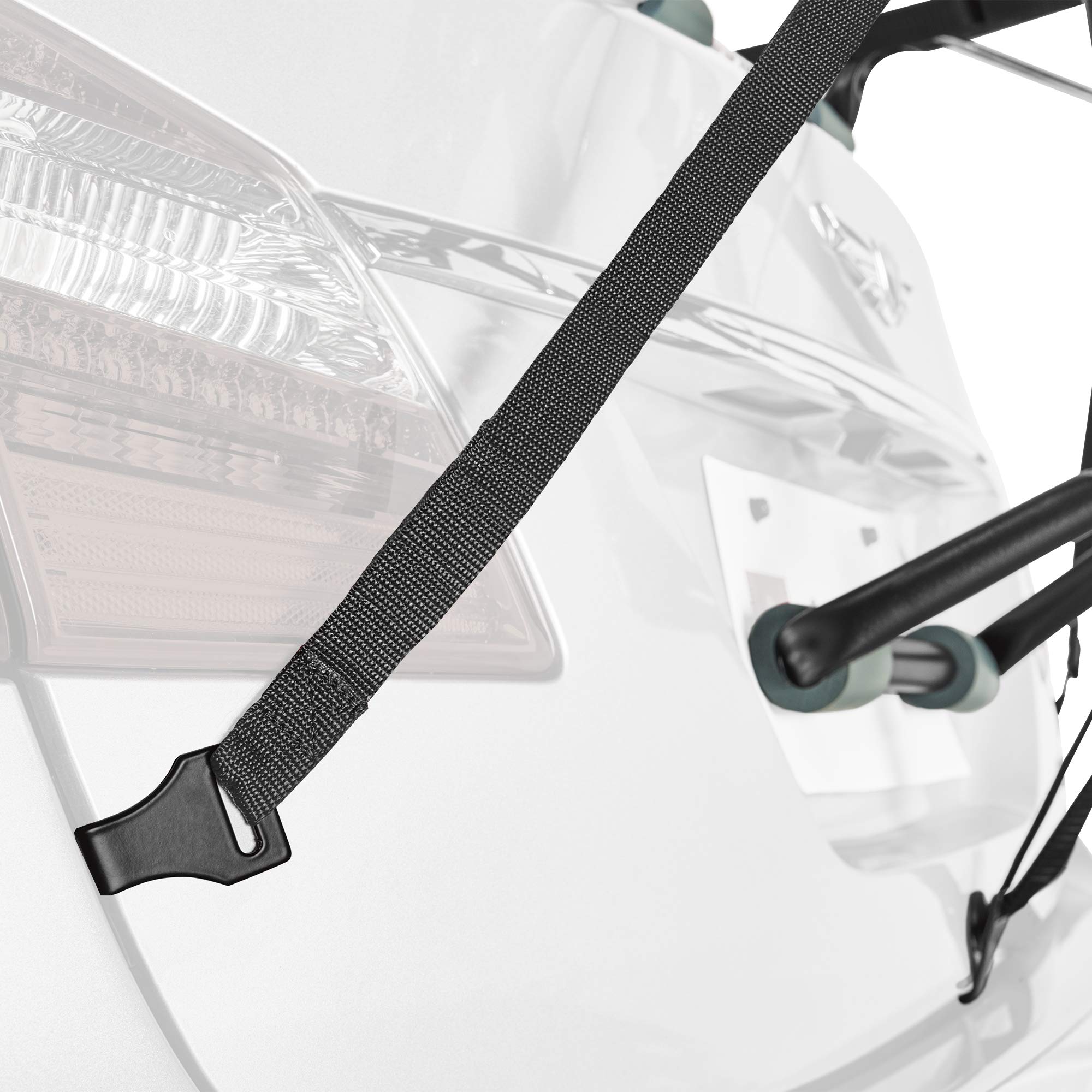 Allen Sports Deluxe 2-Bike Trunk Mount Rack, Model 102DN-R, Black