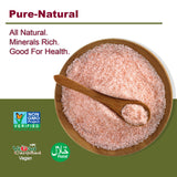 Himalayan Chef Himalayan Pink Salt Fine Grain, Plastic Jar-5 lbs