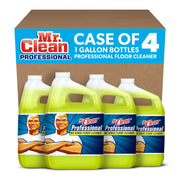 Floor Cleaner from Mr. Clean Professional, Bulk No-Rinse Ready to Use Cleaner Refill for Commercial Use, 1 Gal. (Case of 4)