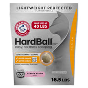 ARM & HAMMER Hardball Lightweight Platinum Multi-Cat Clumping Cat Litter Odor Control, Easy No-Mess Scooping, Garden Bloom Scent, 16.5 Lbs.