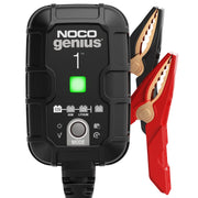 NOCO GENIUS1: 1A 6V/12V Smart Battery Charger – Automatic Maintainer, Trickle Charger & Desulfator with Overcharge Protection & Temperature Compensation – For Lead-Acid & Lithium Batteries