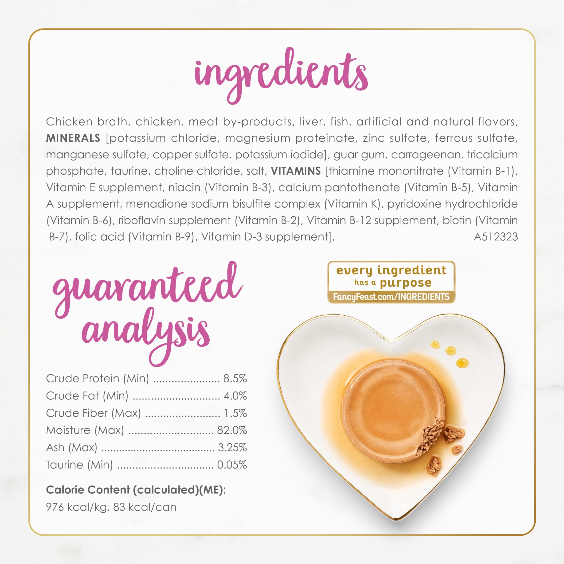 Purina Fancy Feast Gravy Lovers Chicken Feast Pate in Wet Cat Food Gravy - (Pack of 24) 3 oz. Cans