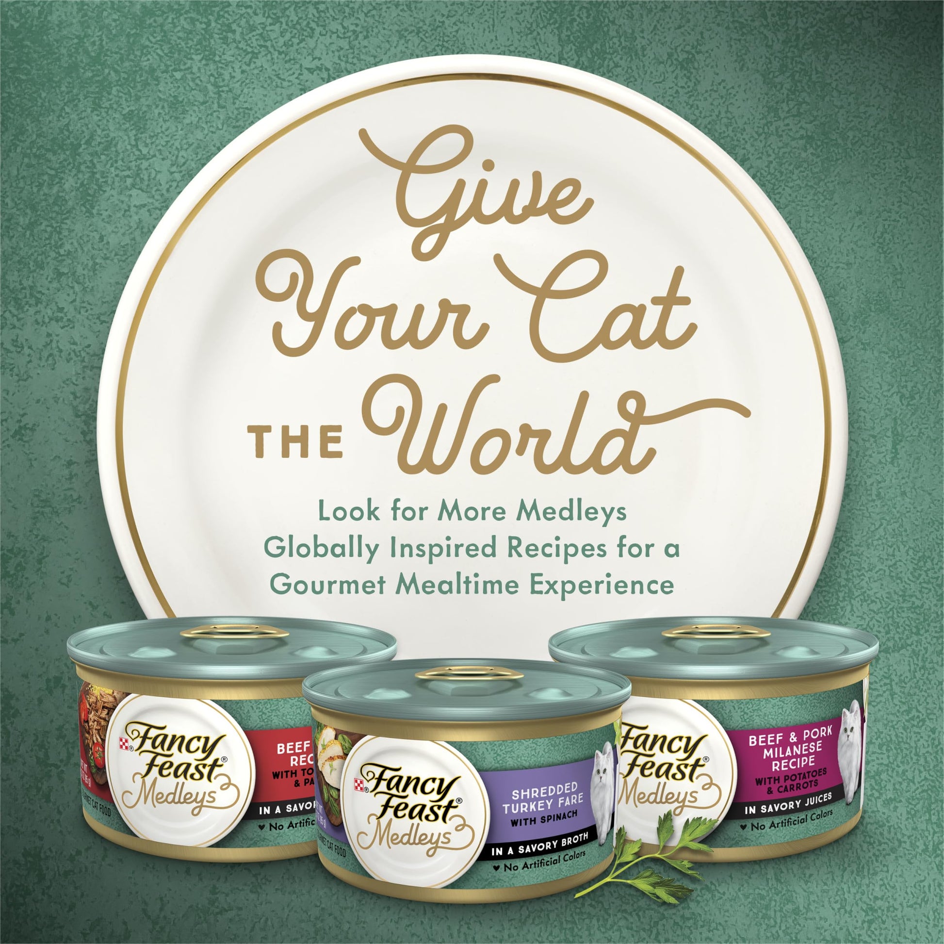 Purina Fancy Feast Wet Cat Food Variety Pack, Medleys White Meat Chicken in Sauce Collection - (Pack of 12) 3 oz. Cans