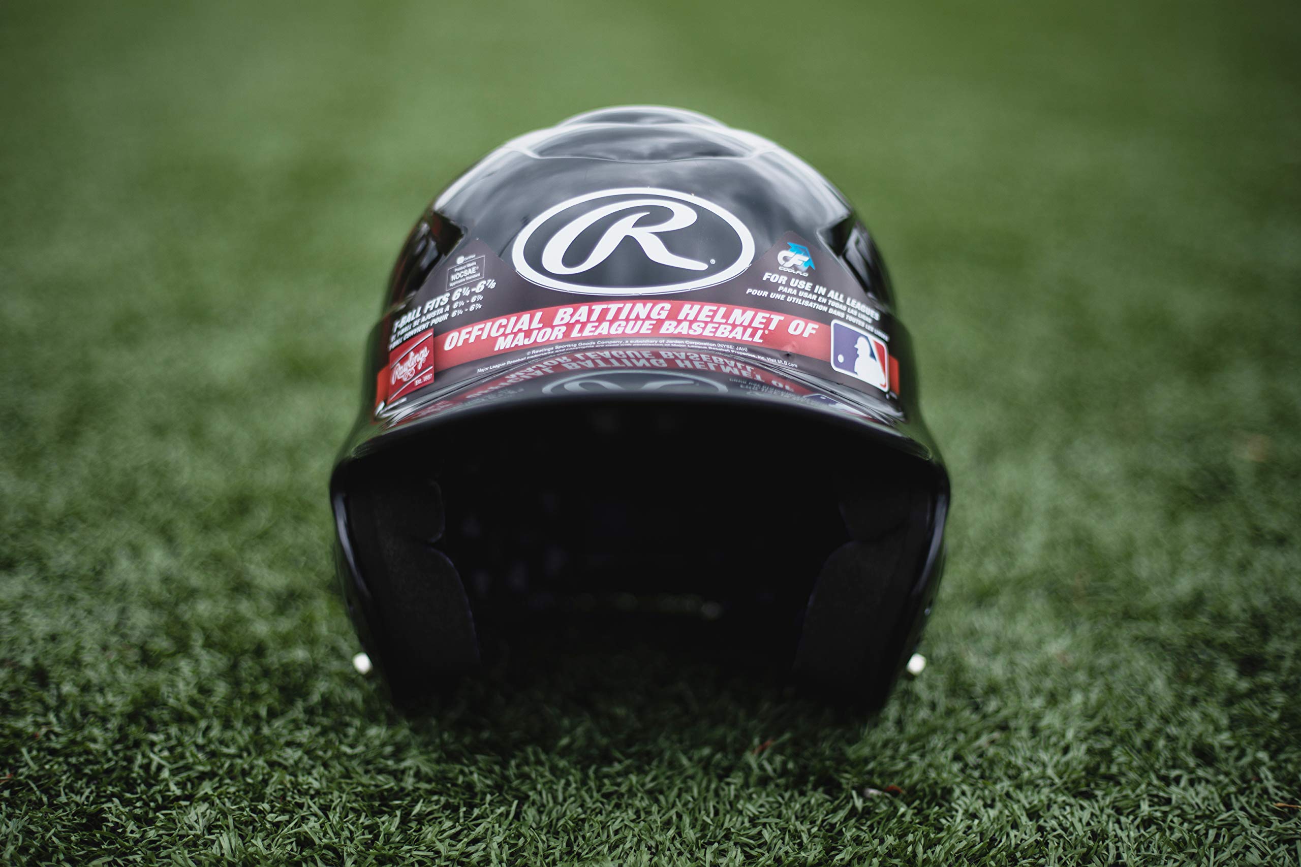 Rawlings | COOLFLO Batting Helmet | 6 1/2" - 7 1/2" One Size Fits Most | Black