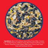 Lyric Supreme Wild Bird Seed - Wild Bird Food Mix with Nuts & Sunflower Seeds - Attracts Many Beautiful Songbirds - 40 lb bag