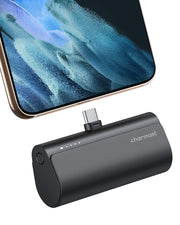 Charmast USB C Portable Charger Power Bank, Battery Pack 5000mAh, 20W PD 18W QC 3.0 Fast Charging Portable Phone Charger for iPhone 16/16 Pro/16 Pro Max/15, Samsung Galaxy S23, S22, Google Pixel