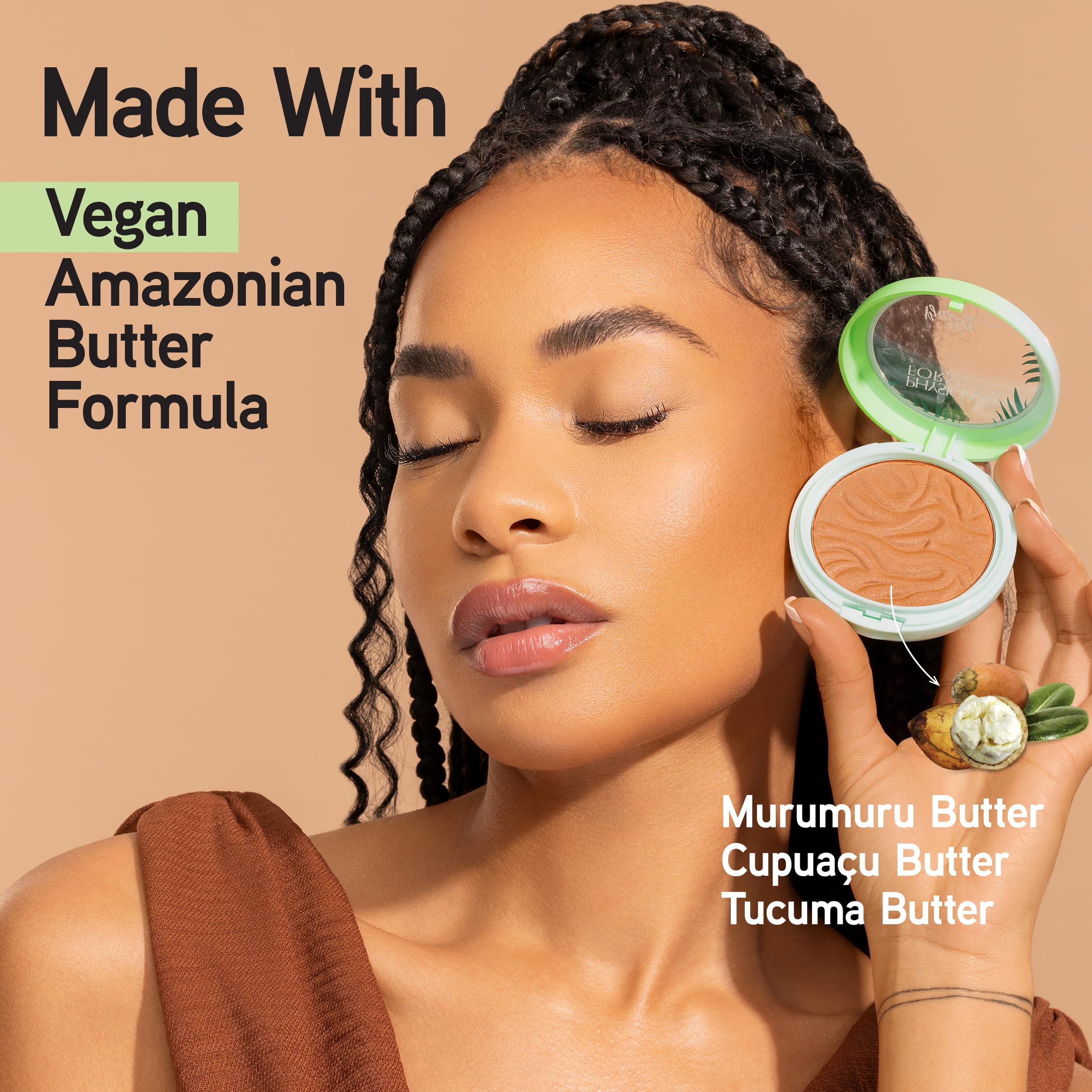 Physicians Formula Murumuru Butter Bronzer, Moisturizing, Nourishing Murumuru Butter Blend for Silky All-Day Luminous Glow, Dermatologist Tested, Hypoallergenic, Vegan & Cruelty-Free -Bronzer