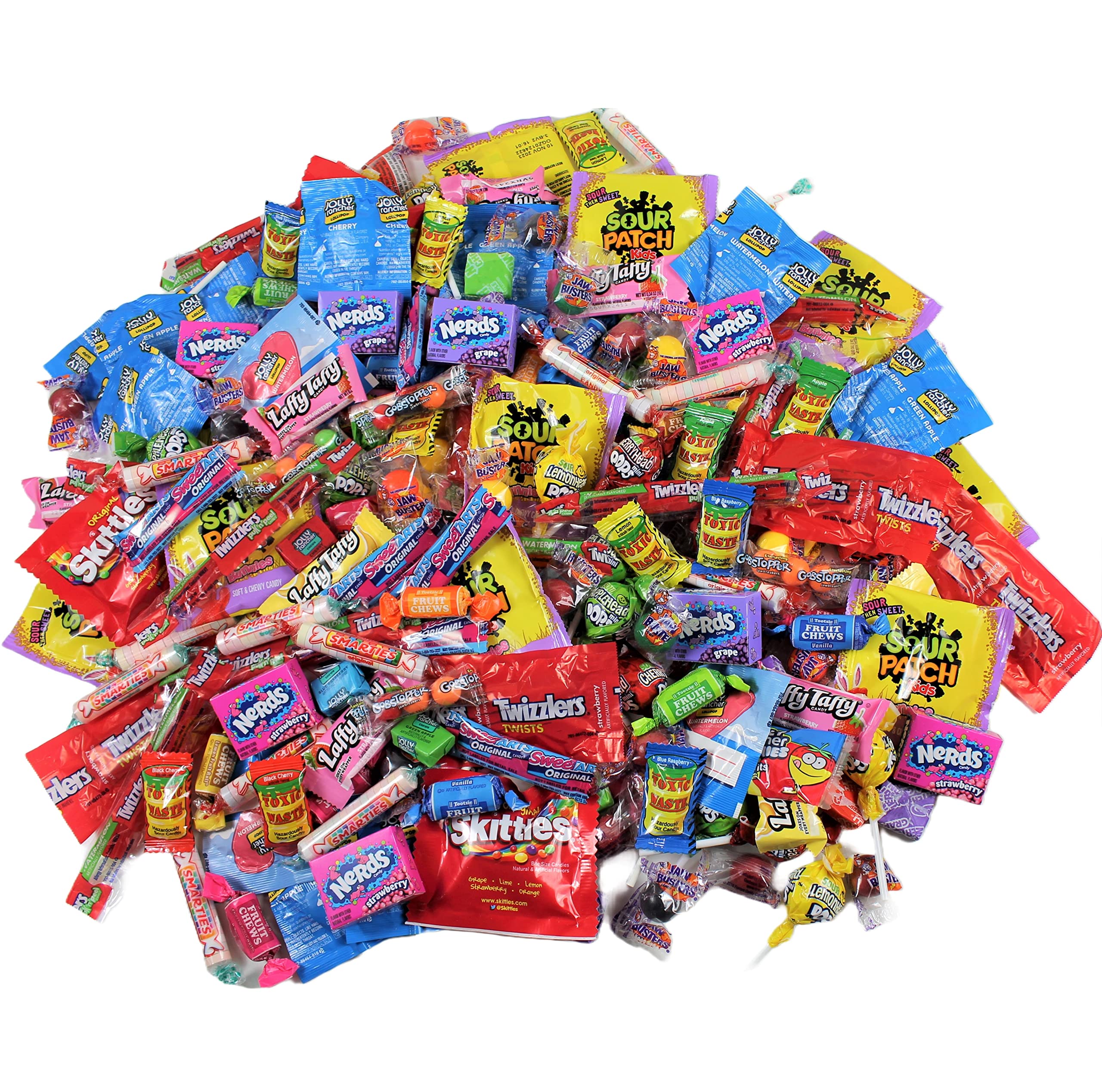 Ultimate Assorted Candy Party Mix - 2 LB Bag - Mega Variety Bulk Candy Assortment - Individually Wrapped Candy - Candy Bulk –Queen Jax - Candy Bulk - Candy Variety Pack - Candy - Candy Mix