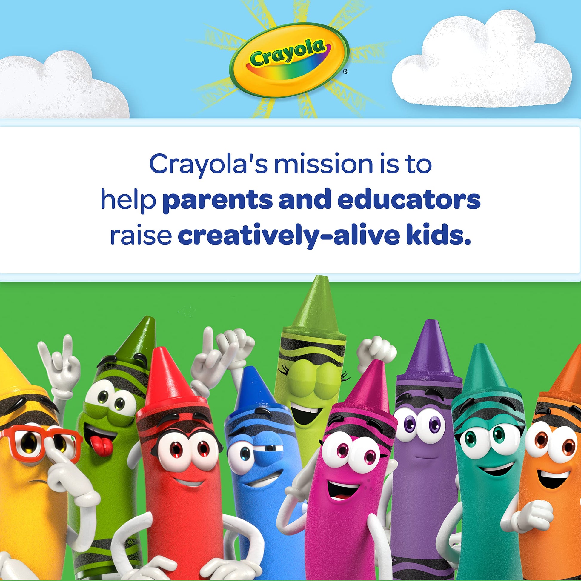 Crayola Large Egg Crayons (12ct), Jumbo Washable Crayons for Toddlers, Preschool Art Supplies for Toddlers, Classroom Must Have, Ages 1+