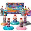 Elmer's Celebration Slime Kit, Complete Slime Supplies with Assorted Magical Liquid Slime Activators and Assorted Liquid Glues, 10 Count, Perfect for Parties and Activity Time