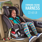 Graco Grows4Me 4-in-1 Car Seat, Convertible Infant to Toddler Car Seat and Booster, West Point Design, for 10 Years of Safe, Comfortable Journeys