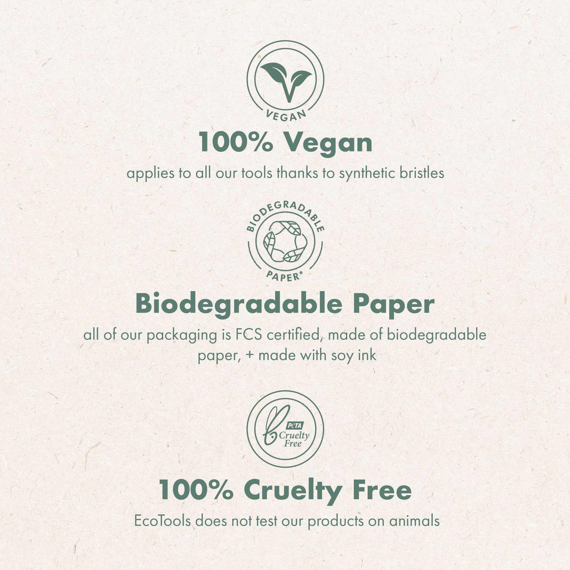 EcoTools Dry Body Brush, Cruelty-Free Bristles Exfoliate & Smooth Skin, Dry Brushing Removes Flaky Skin, May Help Improve Circulation & Tone, Eco-Friendly Skincare Tool, Vegan & Cruelty-Free, 1 Count