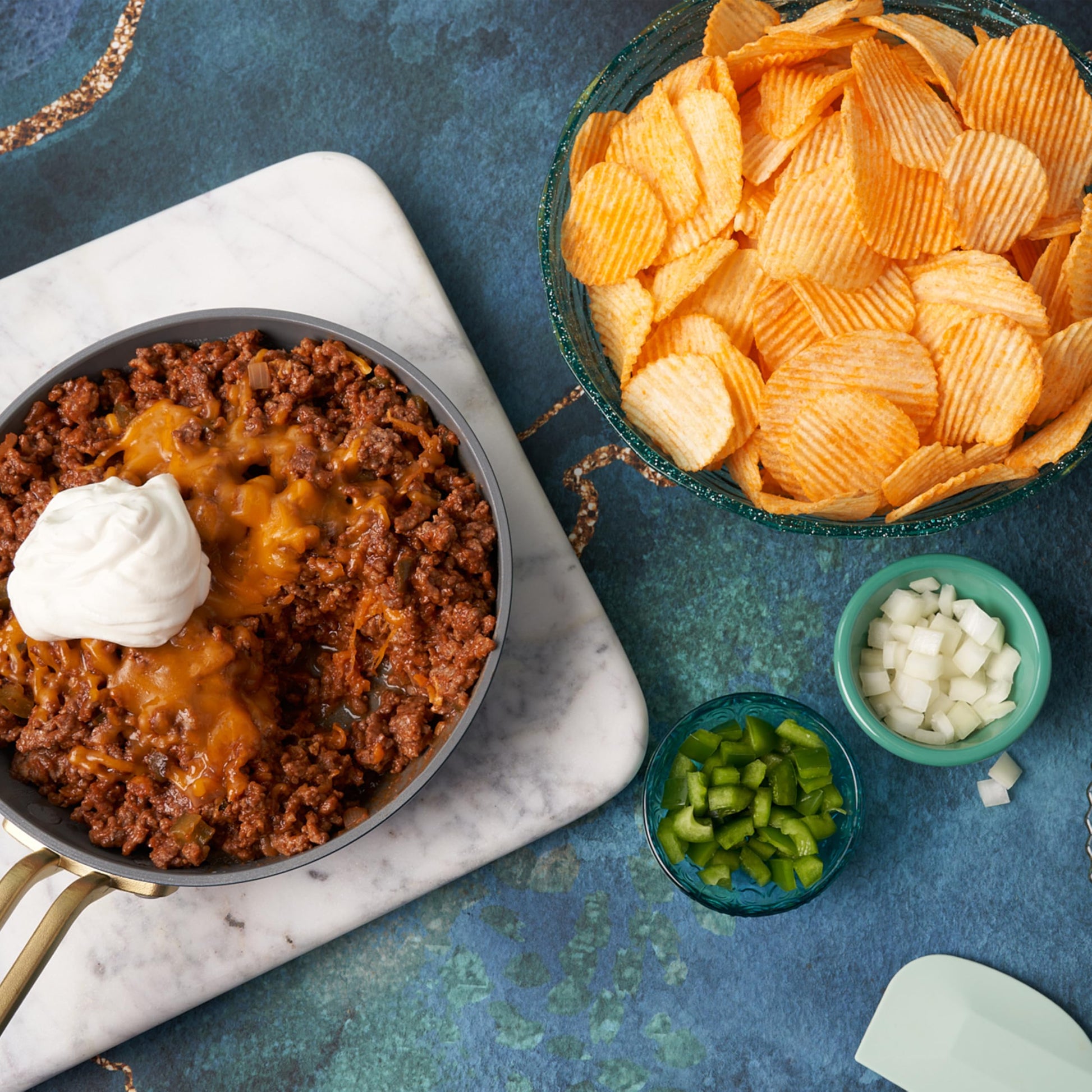 Ruffles Potato Chips, 4 Flavor Variety Pack, 1 oz Bags (Pack of 21)