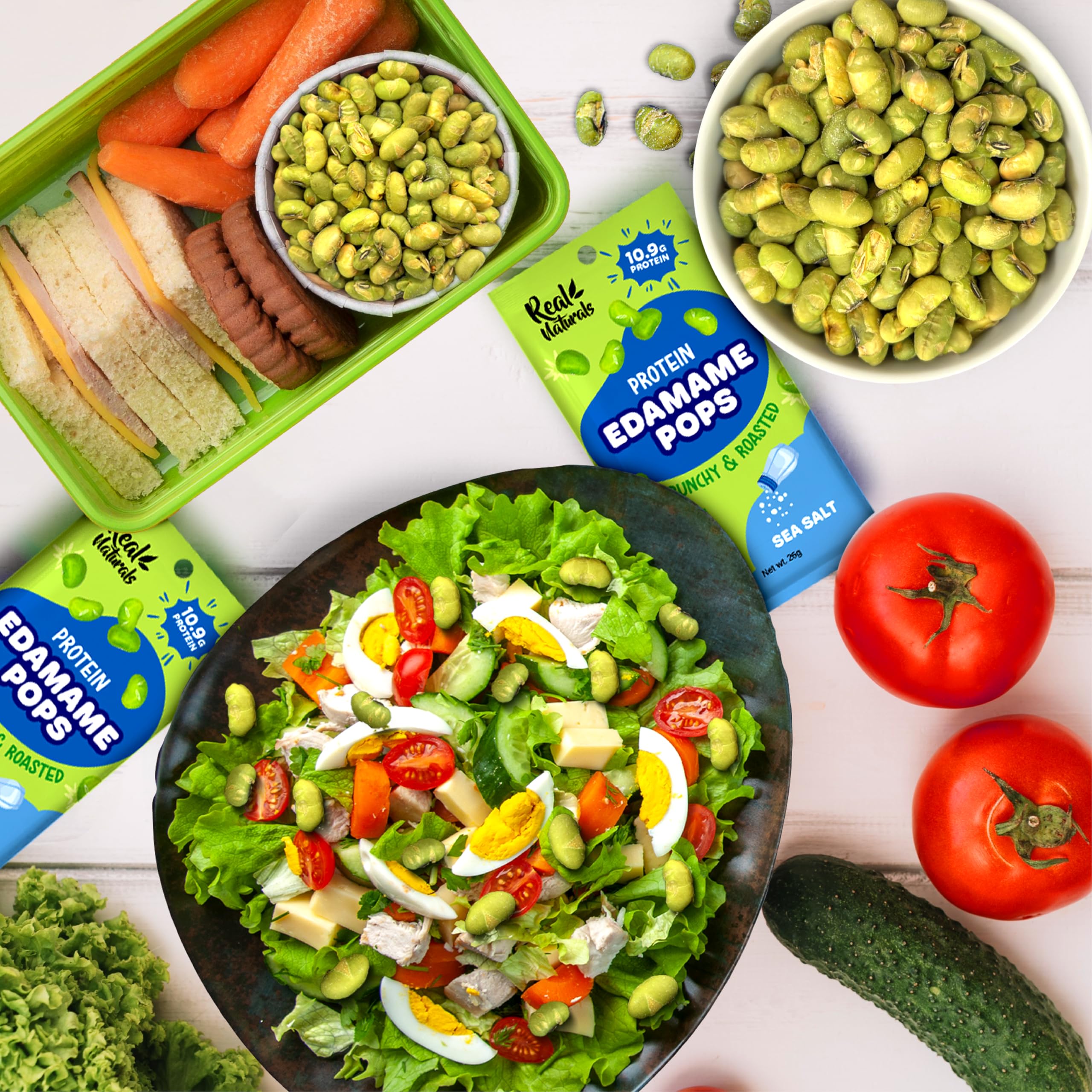 Crunchy roasted Edamame Beans snack (10 Pack sea salt) high Protein snack dry roasted edamame. Healthy keto snacks for adults & kids low carb vegan protein snacks vegan gluten free. Japanese food