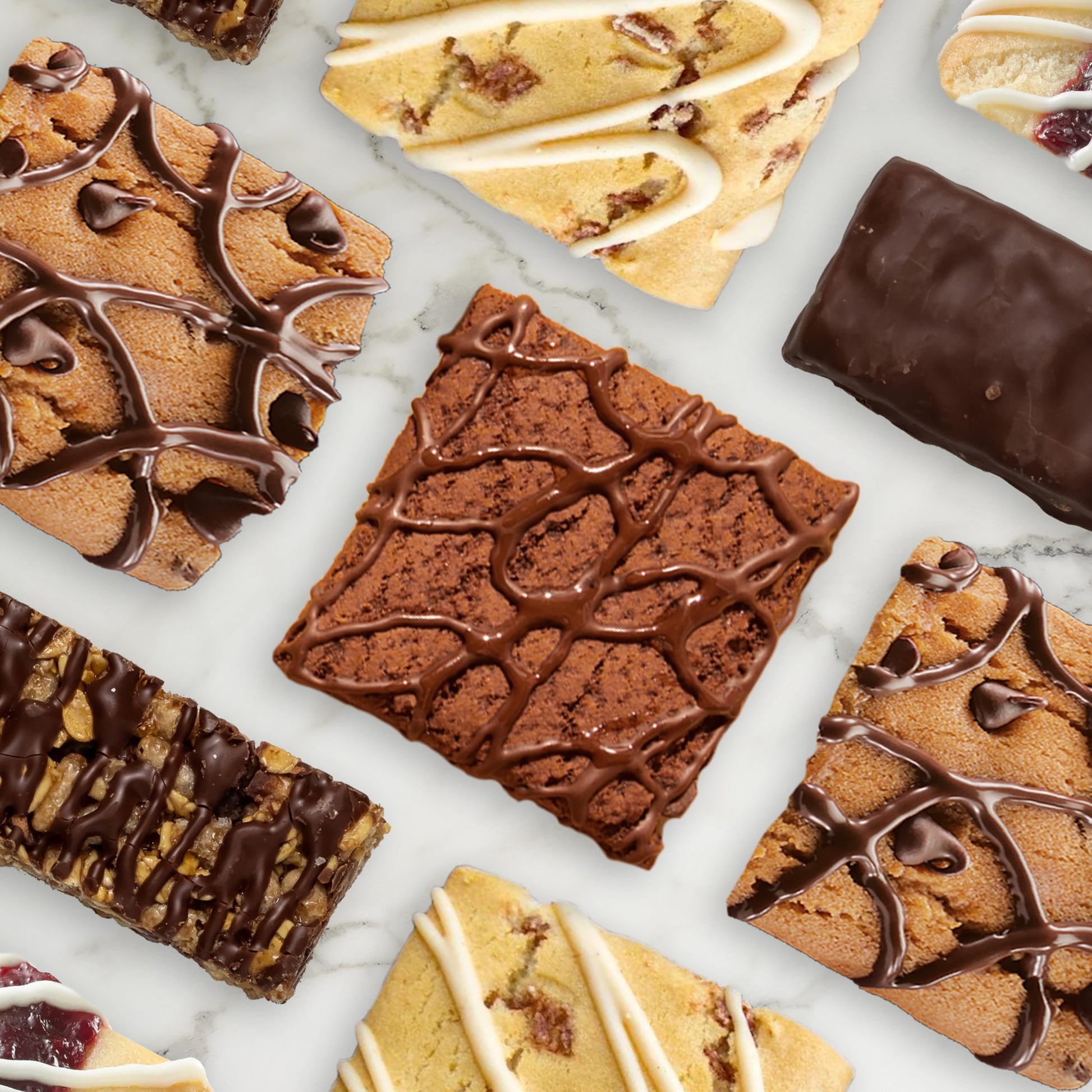 Fiber One 70 Calorie Brownies, Chocolate Chip Cookie Snack Bars, 2g Sugar, Value Pack, 12 Ct, 10.6 oz