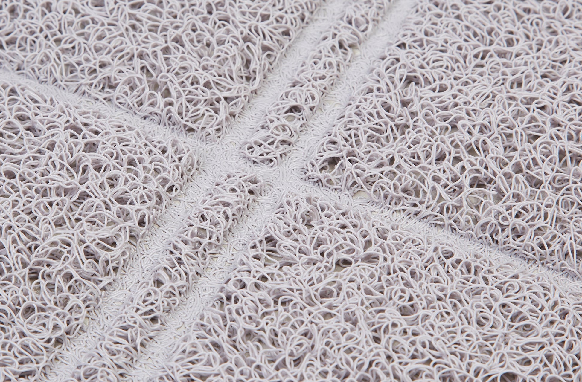 Amazon Basics Less-Mess Cat Litter Box Mat, Unscented, 24" x 35", Grey