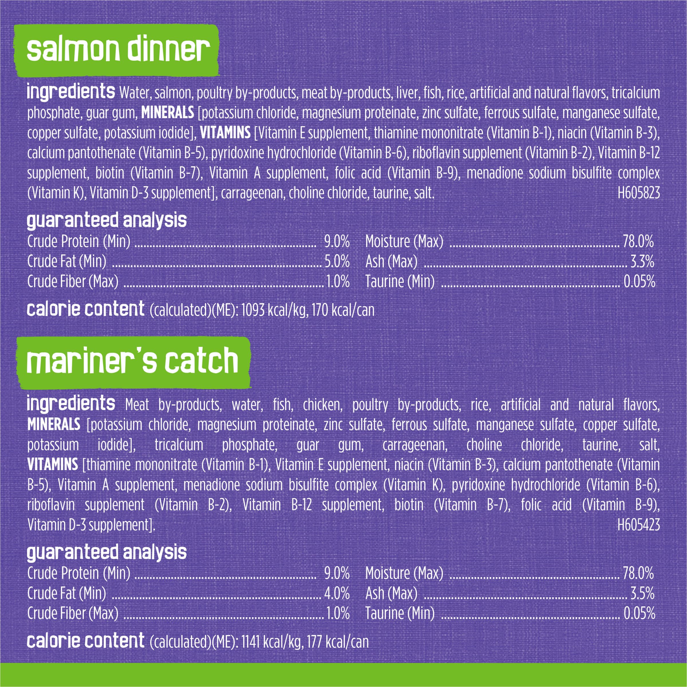 Purina Friskies Pate Wet Cat Food Variety Pack Seafood and Chicken Pate Favorites - 48 ct. Can