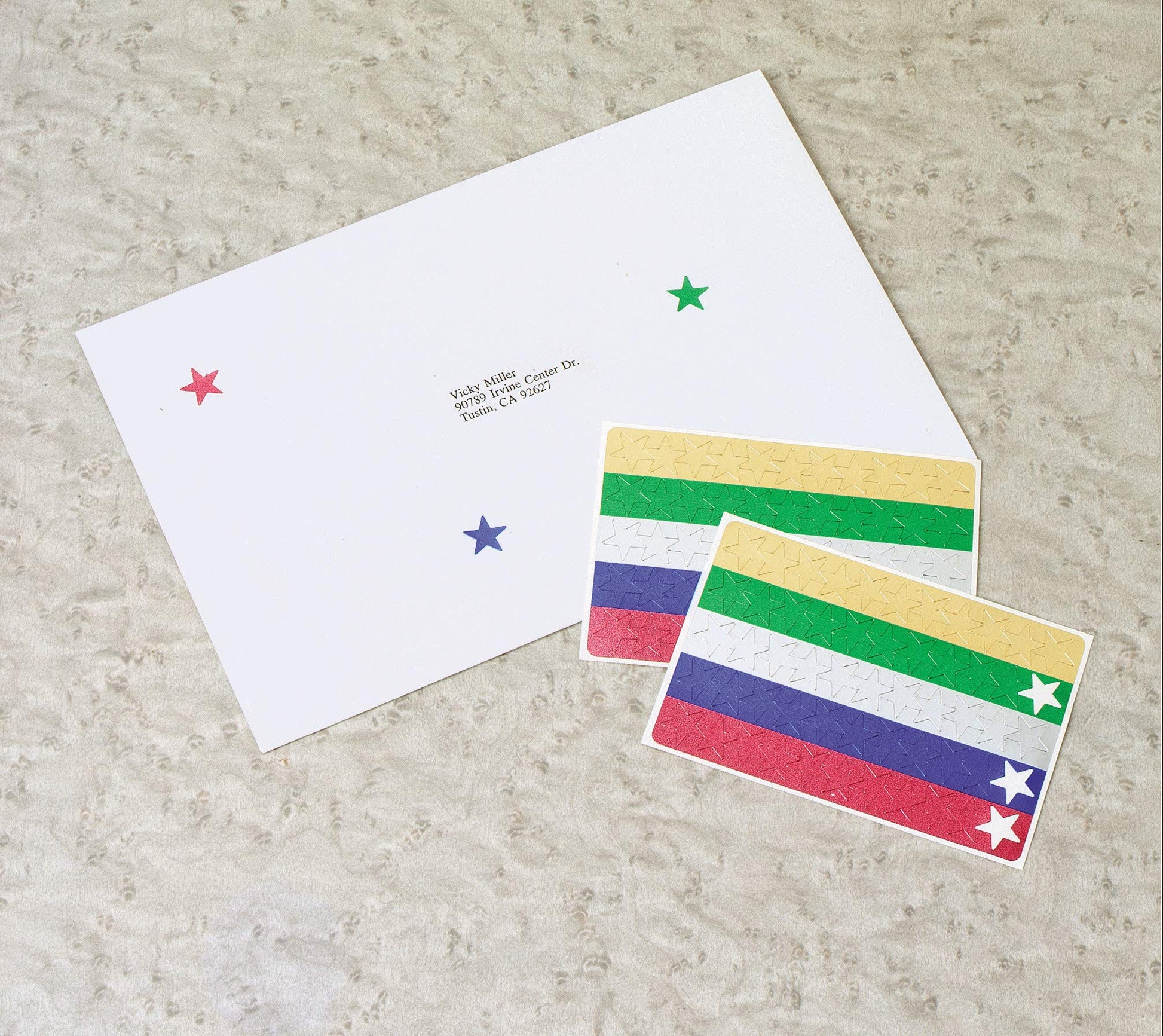 Avery Foil Star Labels, 1/2", Assorted Colors, Non-Printable, 440 Star Stickers Total (6007)