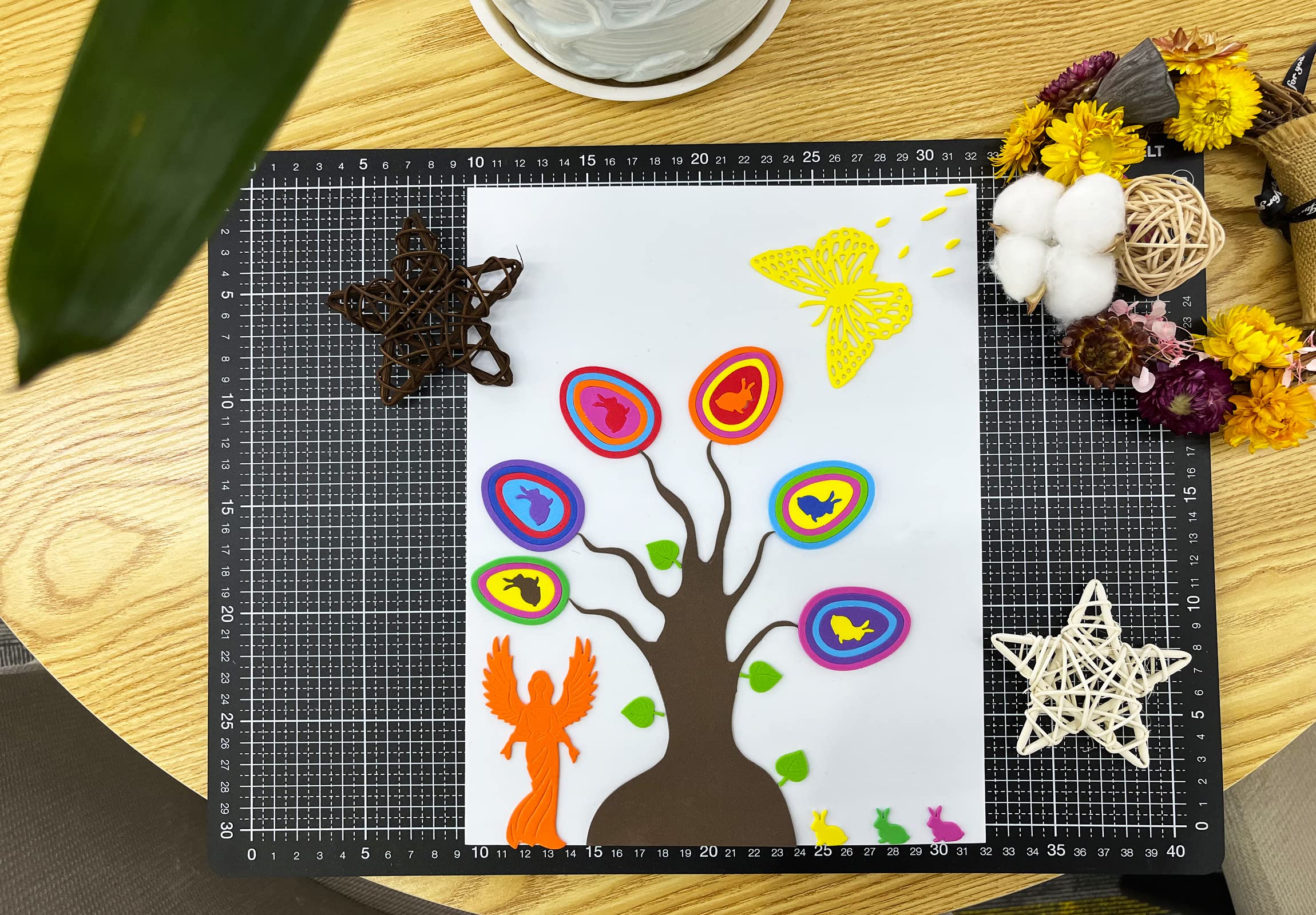 104 Pack Foam Sheets Craft 5.5x8.5 inch Eva Color Foam Paper Set for Crafts Project Preschoolers Classroom Scrapbooking DIY Handcraft by MEARCOOH