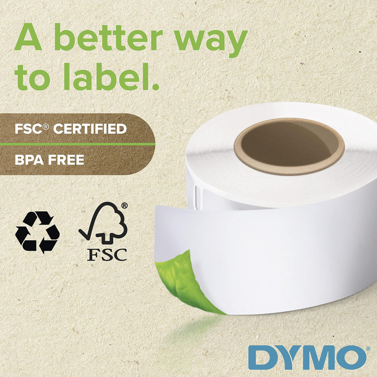 DYMO Original LW Versandetiketten für LabelWriter Etikettendrucker, (28 x 89 mm), 3 Rollen à 350 (insgesamt 1050)
