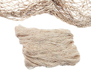 Natural Fish Net Party Decorations for Pirate Party, Hawaiian Party, Nautical Themed Cotton Fishnet Party Accessory