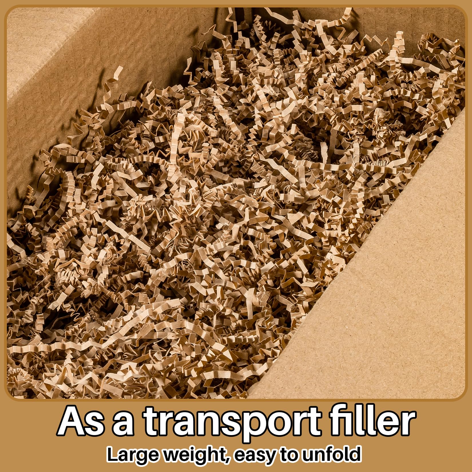 Sukh 5OZ Sukh Paper Shred Filler - Crinkle Cut Paper Shred Filler Shredded Tissue for Gift Basket Filler Raffia Grass Paper Stuffing