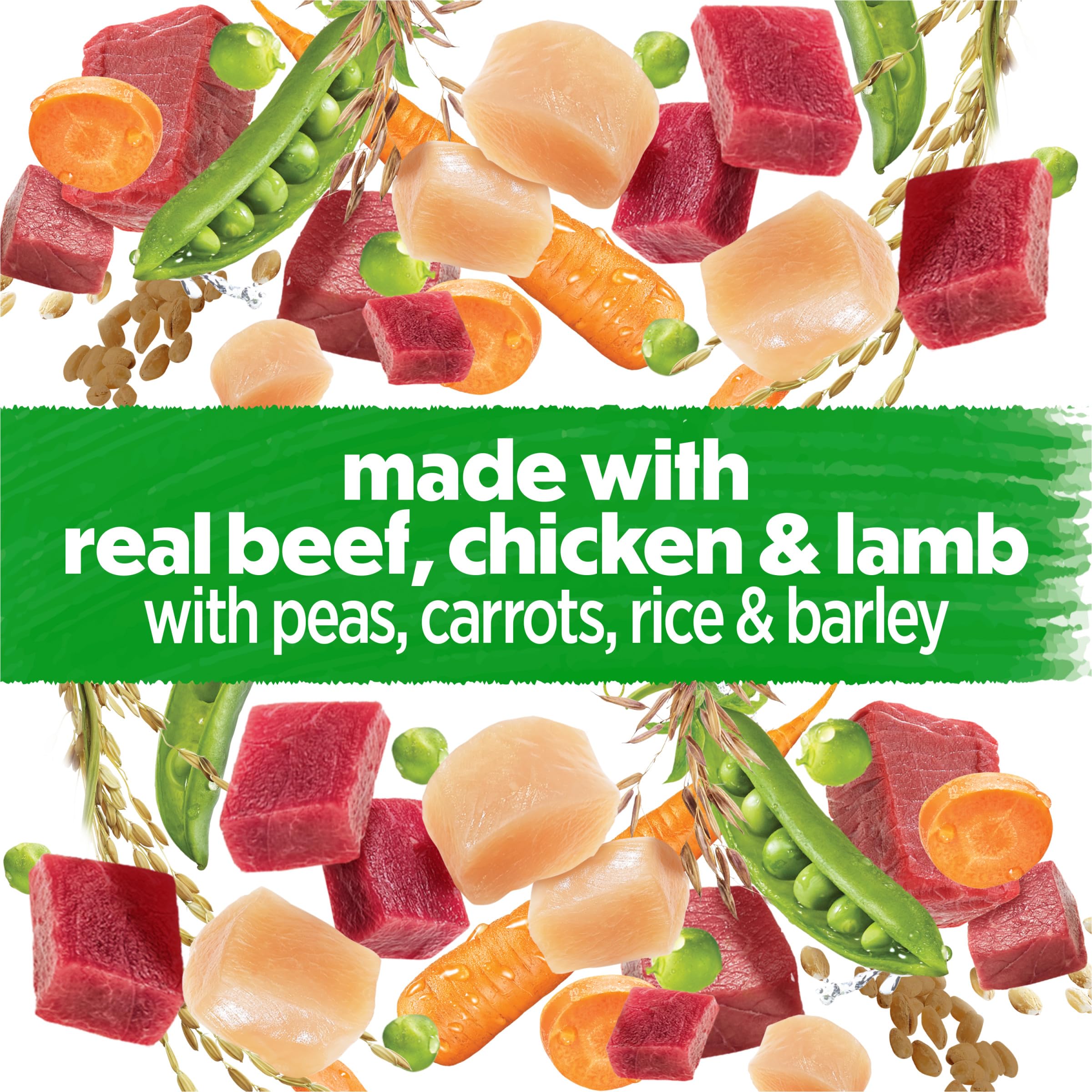 Purina Beneful Gravy Wet Dog Food Variety Pack, Prepared Meals Stew - (12) 10 oz. Tubs