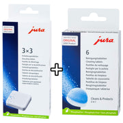 Jura Capresso Cleaning Tablet 6-pk and Capresso 66281 9-Pack Decalciying Tablets or Automatic Coee Centers