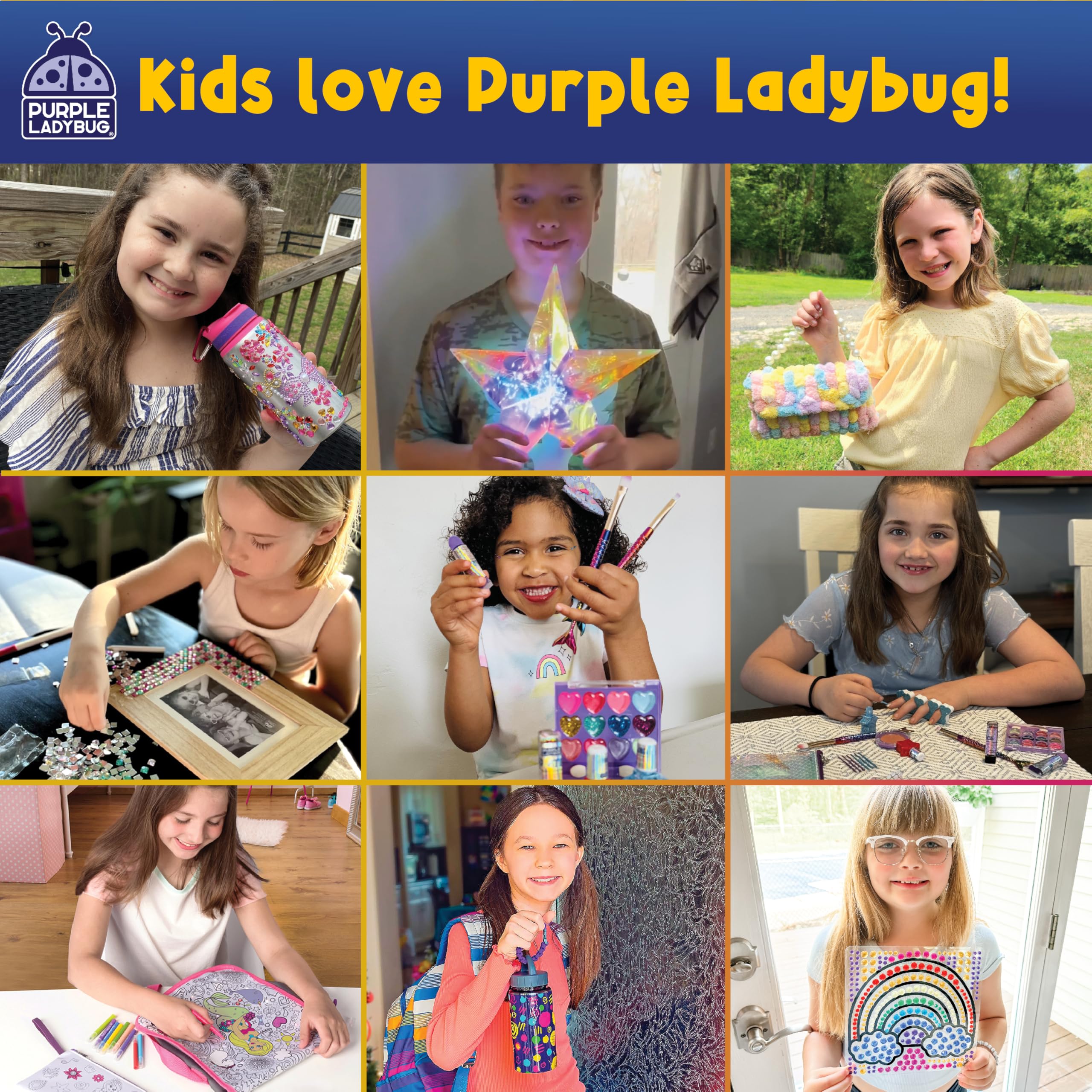 Purple Ladybug Teacher Stickers for Students - 4960 Reward Stickers for Classroom Supplies, Teacher Must-Haves & School Stickers, Small Stickers for Reward Charts, Back to School Gift, Summer Activity