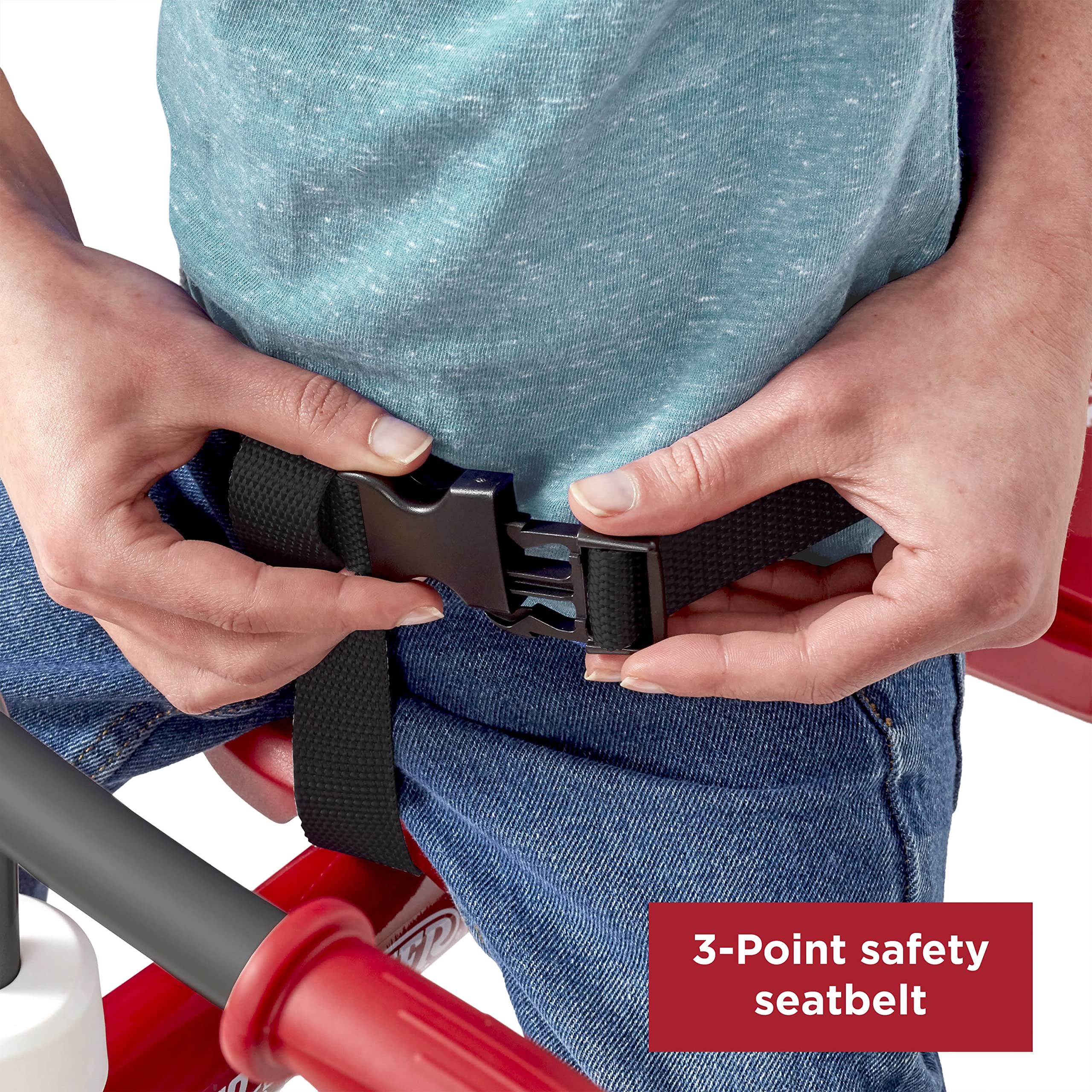 Toddler Bike, Kids Bike, Tricycle Toddler Toys for Ages 2-4, Baby Toy, Radio Flyer 4-in-1 Stroll 'N Trike, for Ages 1-5 Years, Red (Amazon Exclusive)