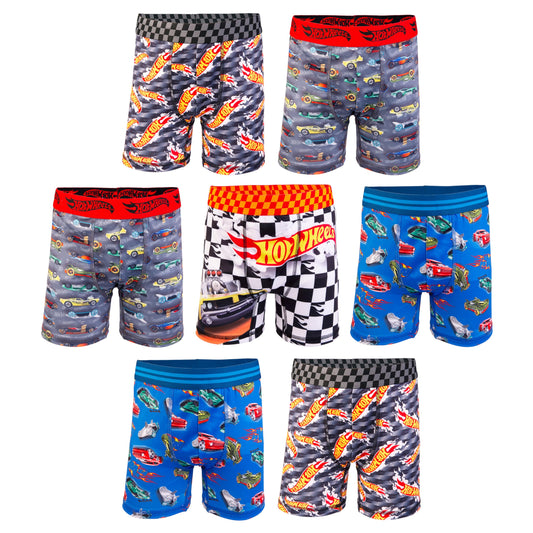 Hot Wheels BoxerBriefs and Briefs available in Sizes 2/3T, 4T, 4, 6, 8 and 10