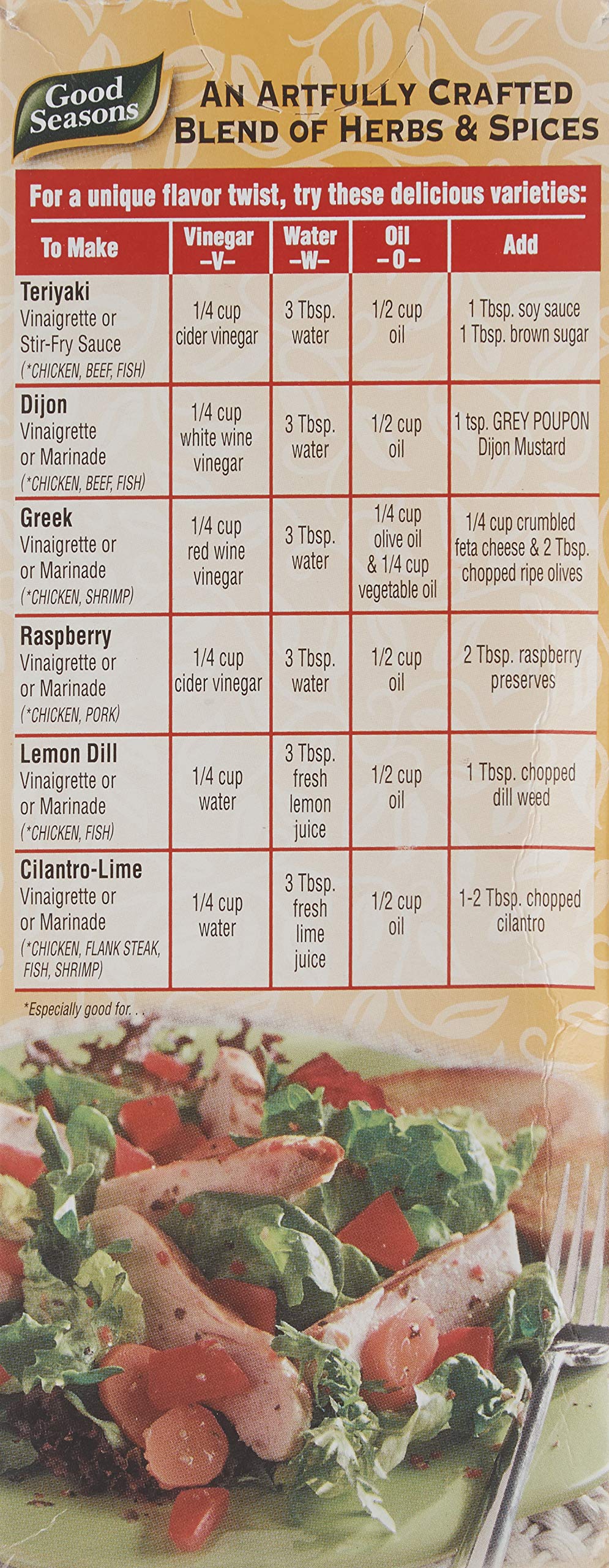 Good Seasons Italian Dressing Mix, 2 Packages with Cruet, 1.4 Oz. Net