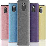 Screen Cleaner Spray and Wipe by EVEO - Computer Screen Cleaner, Laptop Screen Cleaner, Car Screen Cleaner MacBook & iPad Screen Cleaner, iPhone Cleaner, 2in1 Touchscreen Mist Cleaner - (0.3 oz) Grey