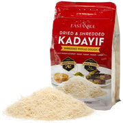 Eastanbul Dried & Chopped Kataifi Shredded Fillo Dough, Kurutulmus Kadayif Pastry Dough, Ingredient for The Viral Dubai Pistachio Chocolate Bar, Shredded Phyllo, Kunafa, Knafeh, Katifi, 170g (6oz)