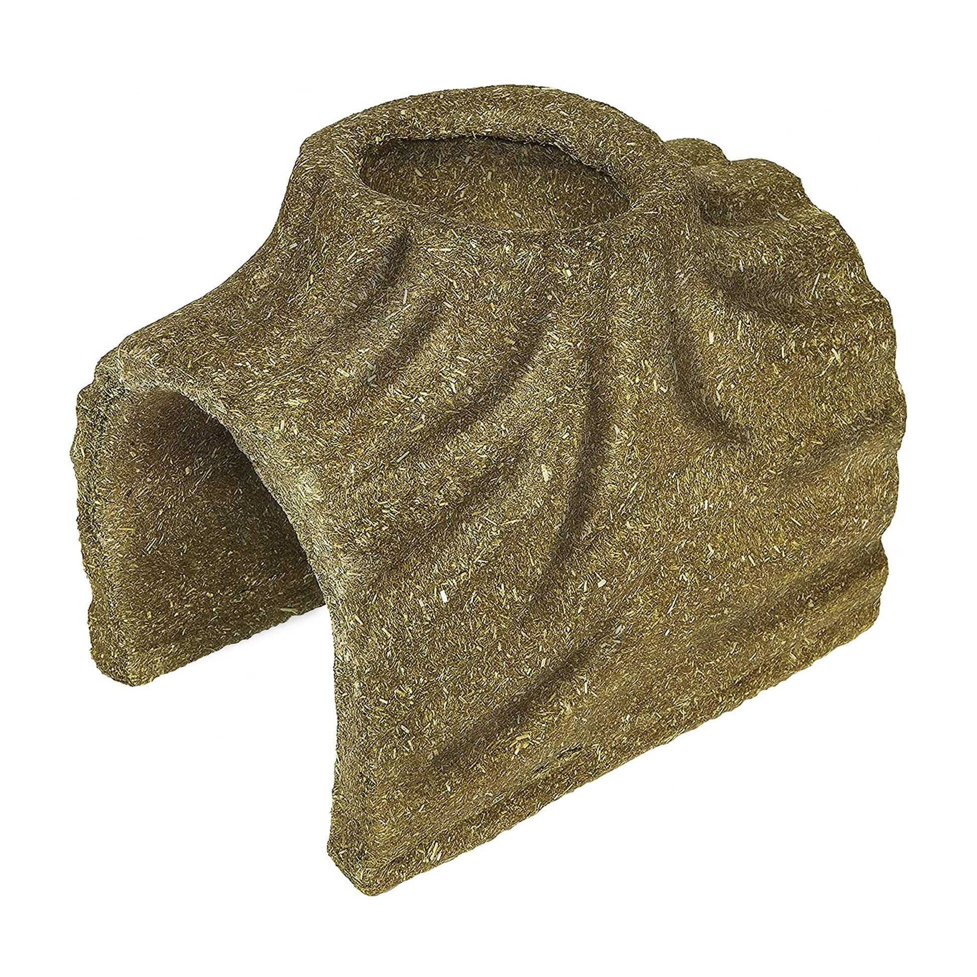 Kaytee Premium Timothy Treat Hideout For Pet Rabbits, Guinea Pigs, and Chinchillas, Large