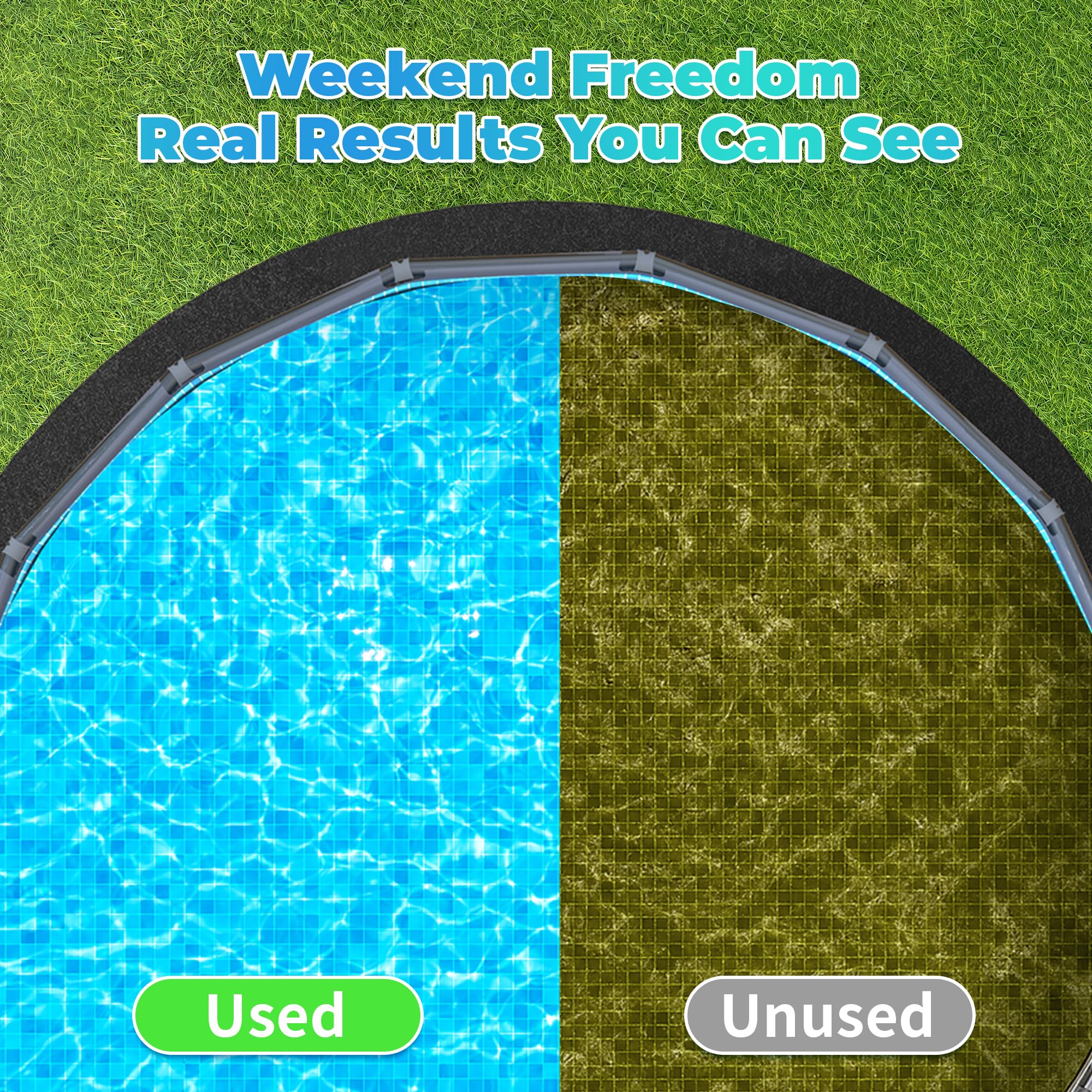 AquaJoyer Professional Pool Winter Closing Kit, Winterizing Kit, Close Your Above Ground or Inground Pool with Ease, Up to 30,000 Gallons