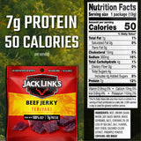 Jack Link's Beef Jerky, Teriyaki, Multipack Bags – Flavorful Meat Snacks for Lunches, Ready to Eat - Great Stocking Stuffers, Gifts for Men, 7g of Protein, Made with 100% Beef – 0.625 oz (Pack of 5)