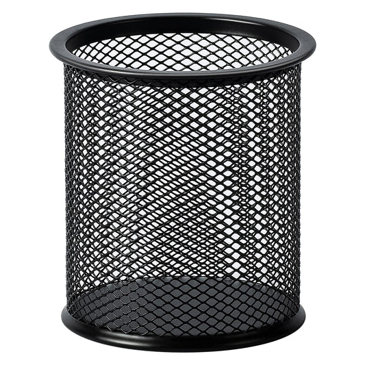 Amazon Basics Wire Mesh Pen Cup, Black