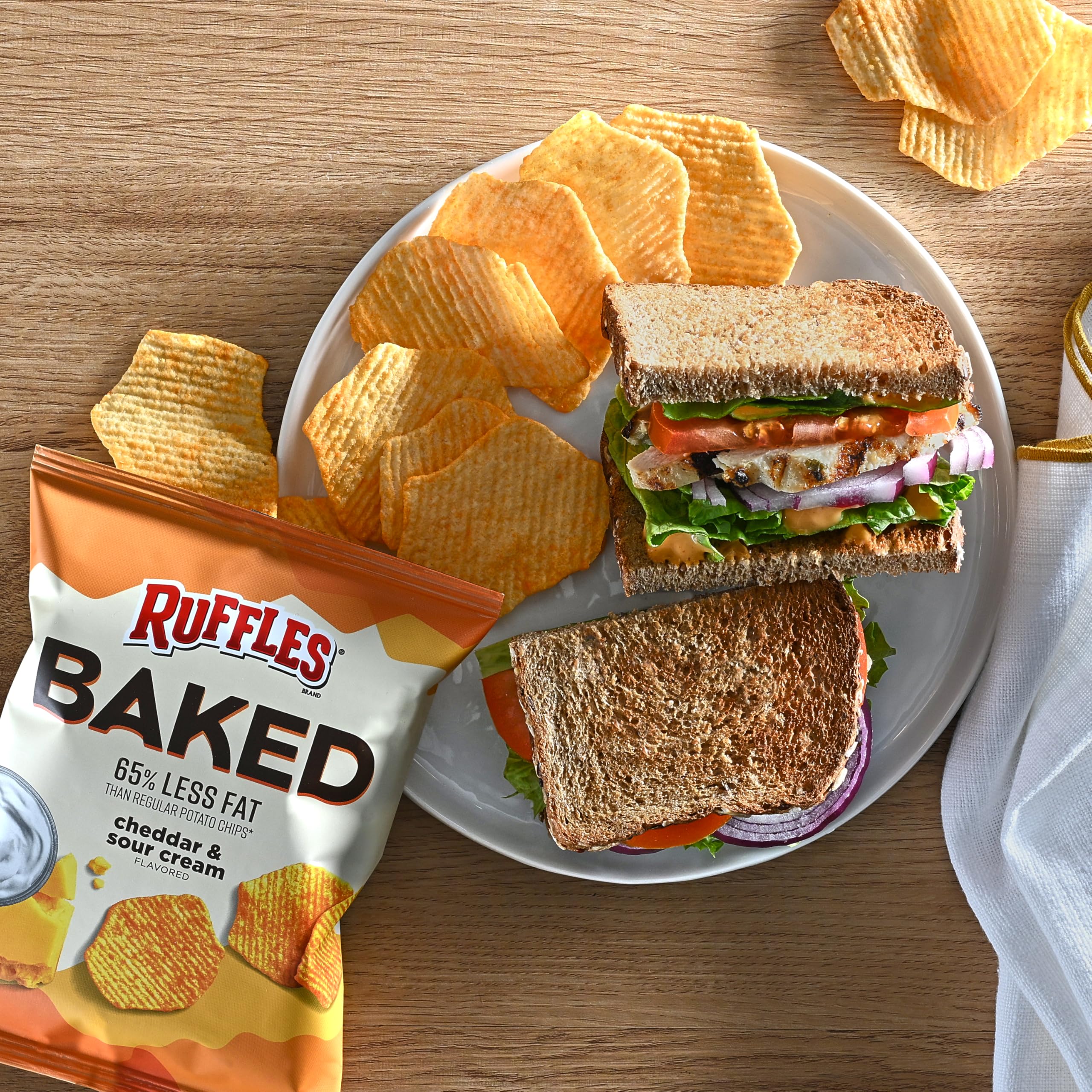 Frito-Lay Baked Variety Pack, 0.875 Ounce Snack Bags (Pack of 21)