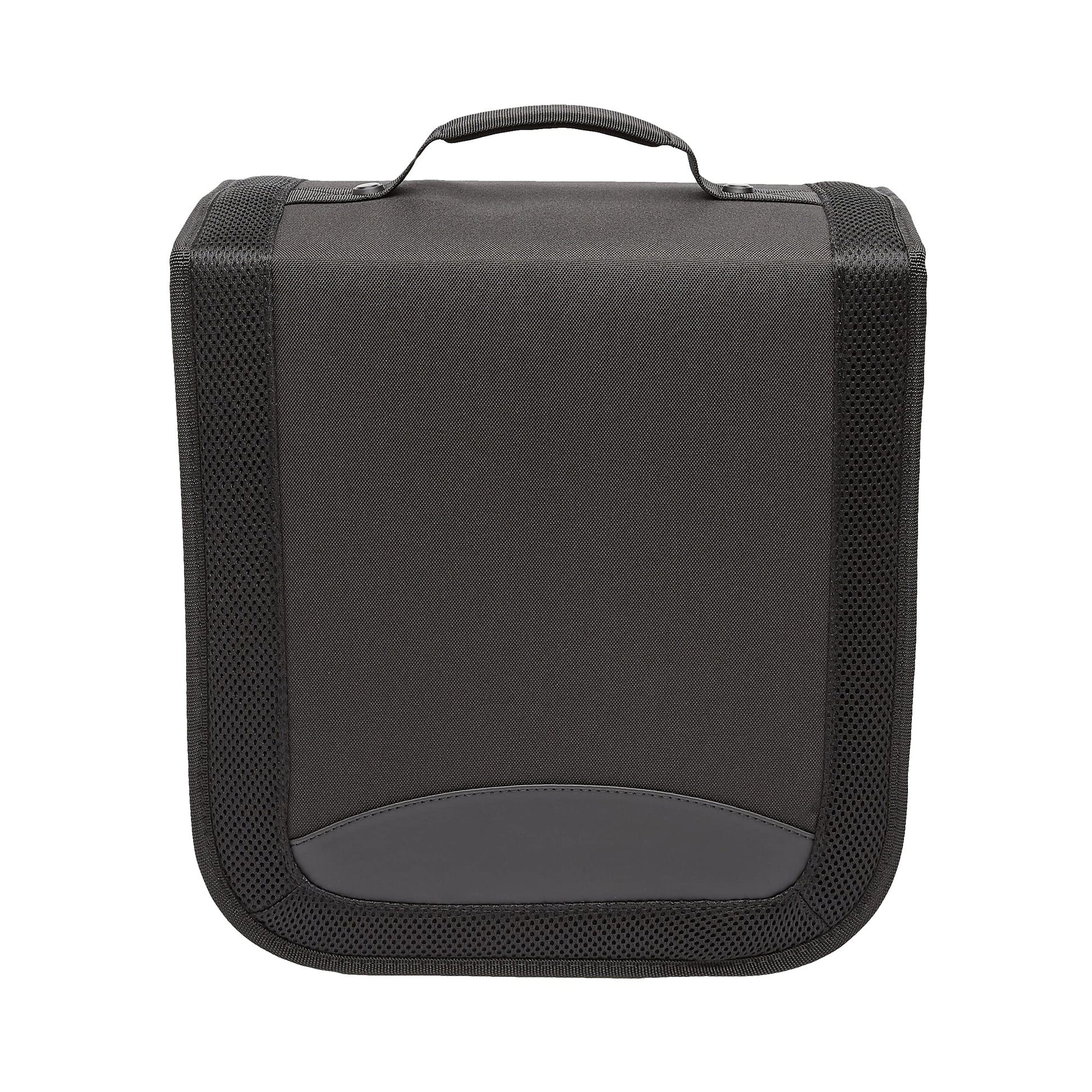 Amazon Basics Polyester CD/DVD Portable Storage Binder, 400-capacity, Black