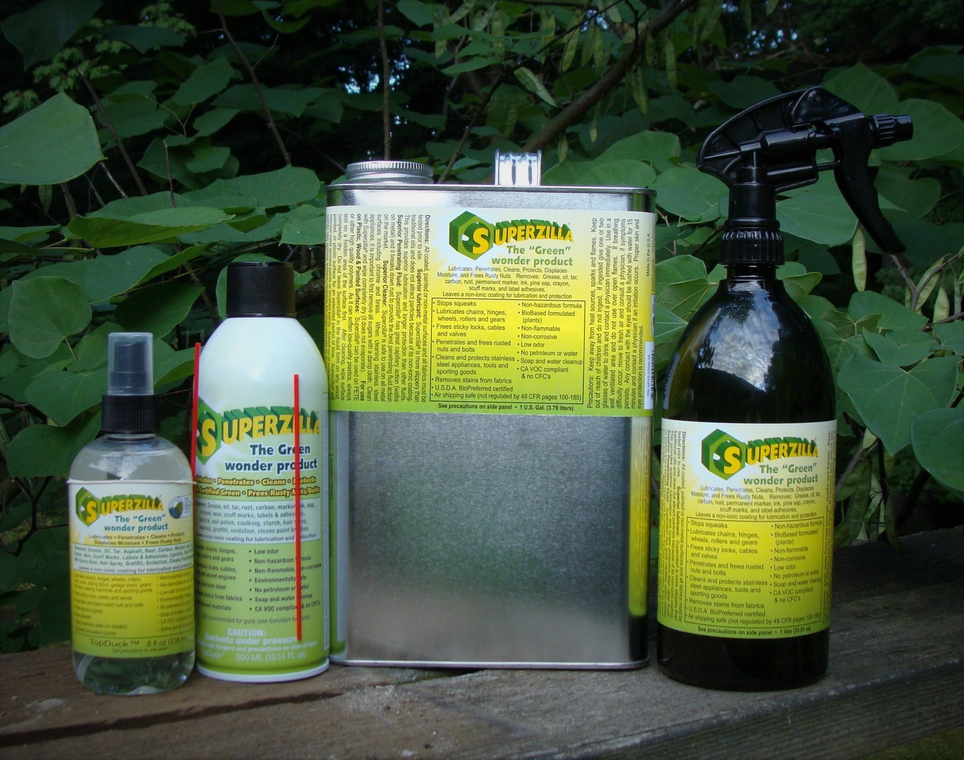 300 ML (10.14 oz) Aerosol Can of Superzilla The Green Wonder Product