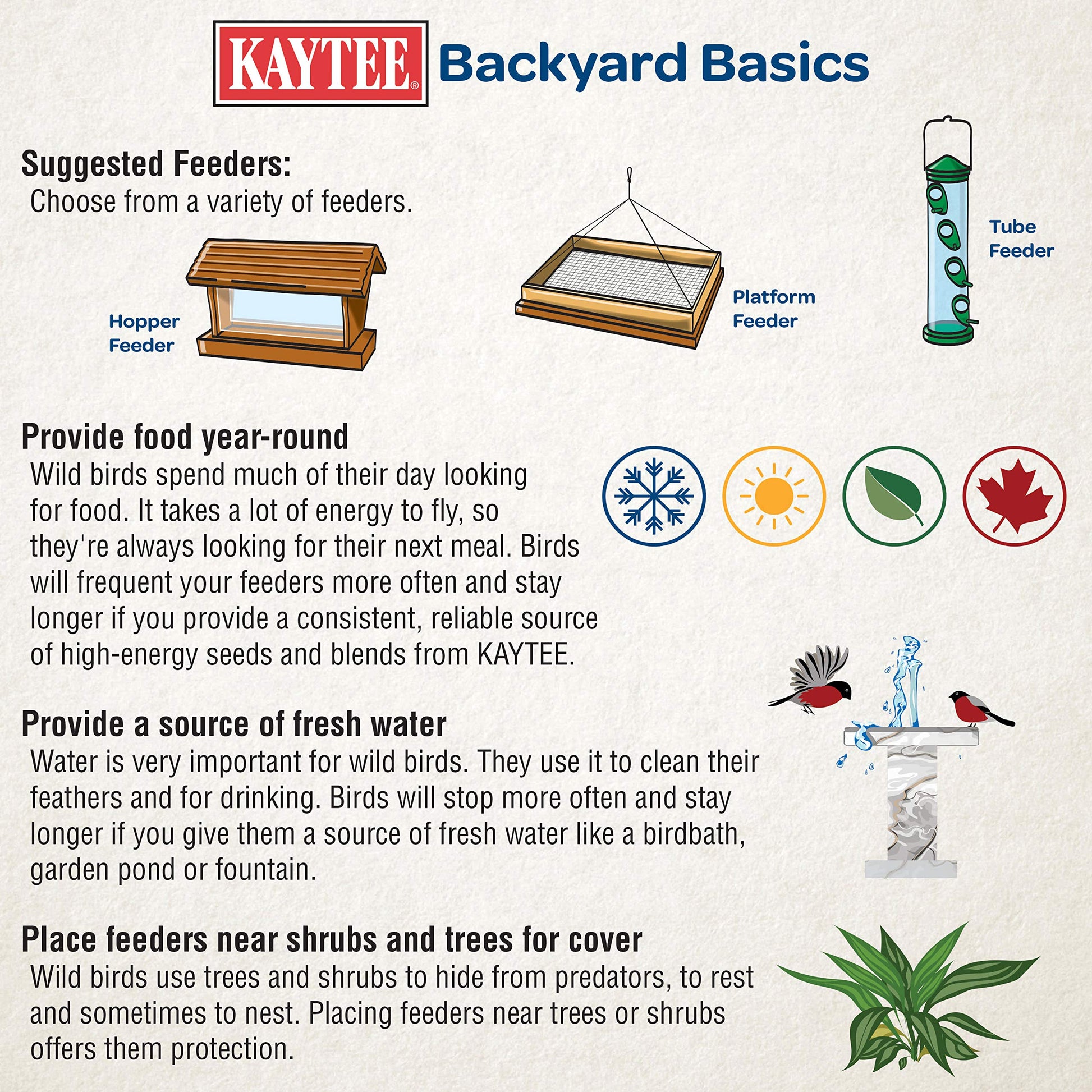 Kaytee Hummingbird ElectroNectar Wild Bird Food, Ready to Use, 64 Ounces