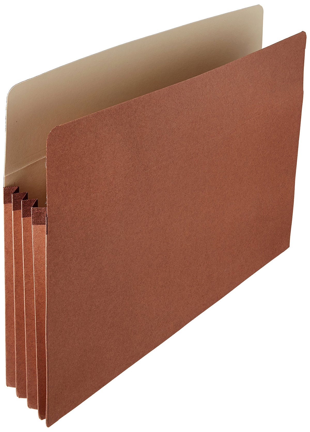 Amazon Basics Erweiterbare Aktenmappe mit Fächern, Letter-Format, 3,5 Zoll Erweiterung, 25er-Pack, 9,5 x 11,75 Zoll, Braun