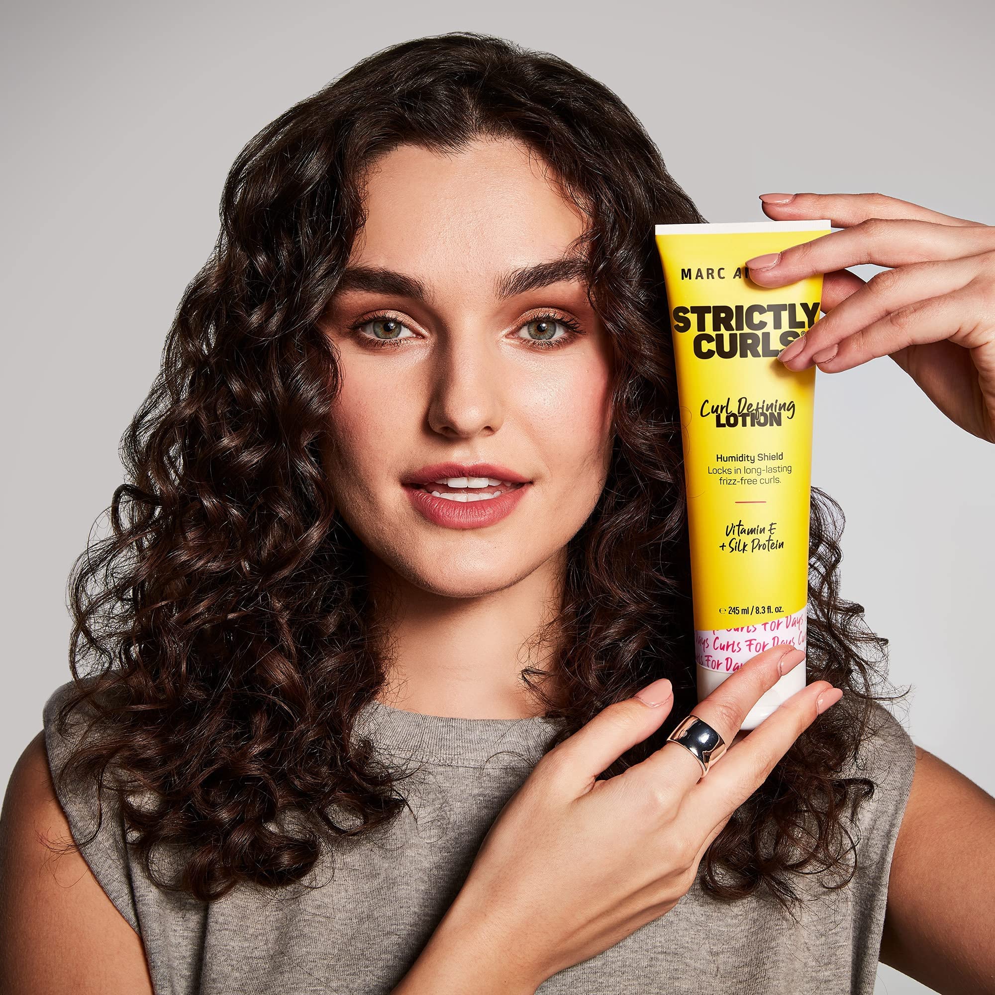 Marc Anthony Strictly Curls Curl Defining Styling Lotion, 8.3 Ounce Tube with Silk Protein and Vitamin E for Curl Definition