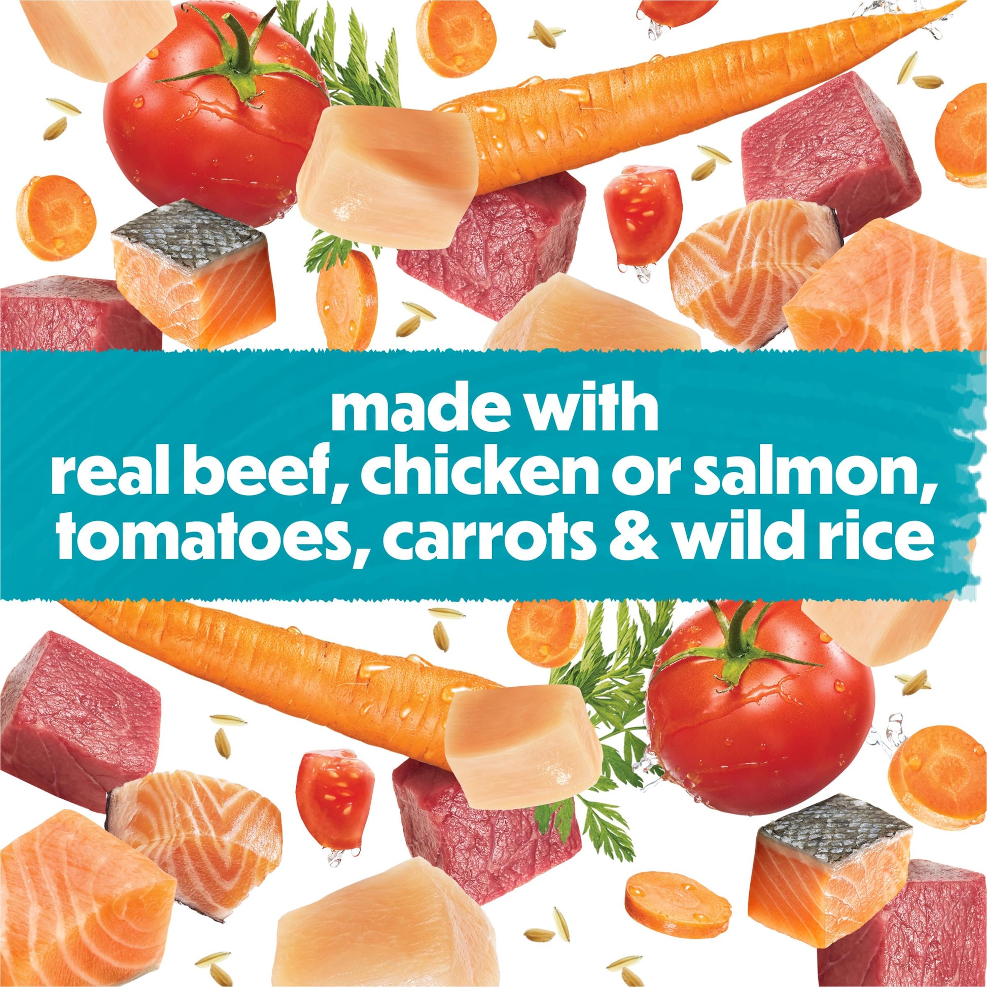 Purina Beneful Small Breed Wet Dog Food Variety Pack, IncrediBites With Real Beef, Chicken and Salmon - (Pack of 30) 3 Oz. Cans