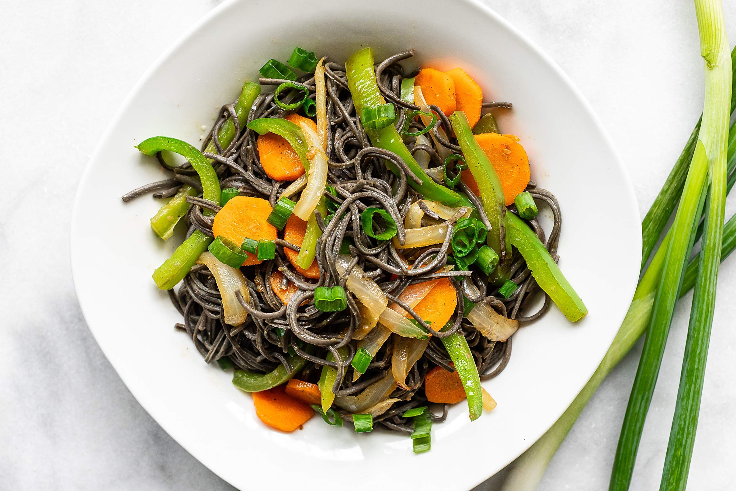 The Only Bean - Soy, Black Bean, and Edamame Spaghetti & Fettuccine - Gluten Free Pasta, Keto Low Carb Pasta Noodles, Protein Pasta, Organic Healthy Noodles, Vegan Pasta - 8 oz (6 Pack) (Variety Pack)