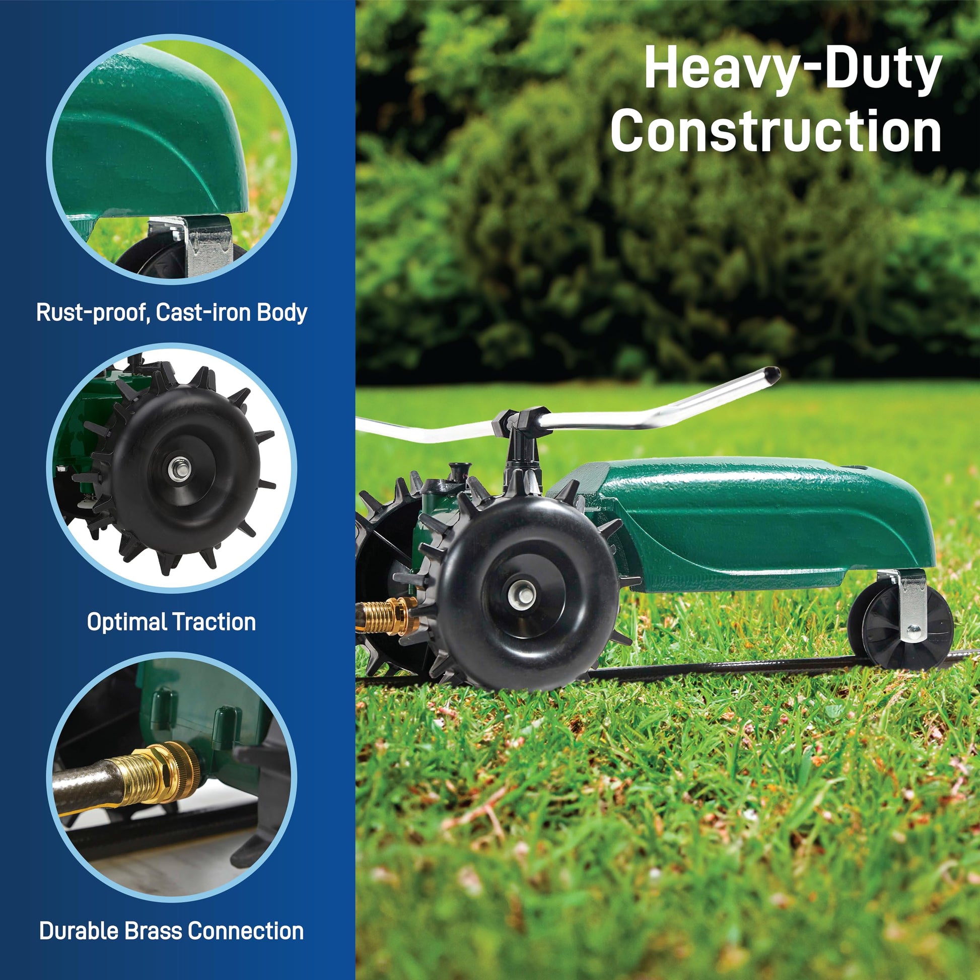Orbit 58322 Traveling Tractor Water Sprinkler