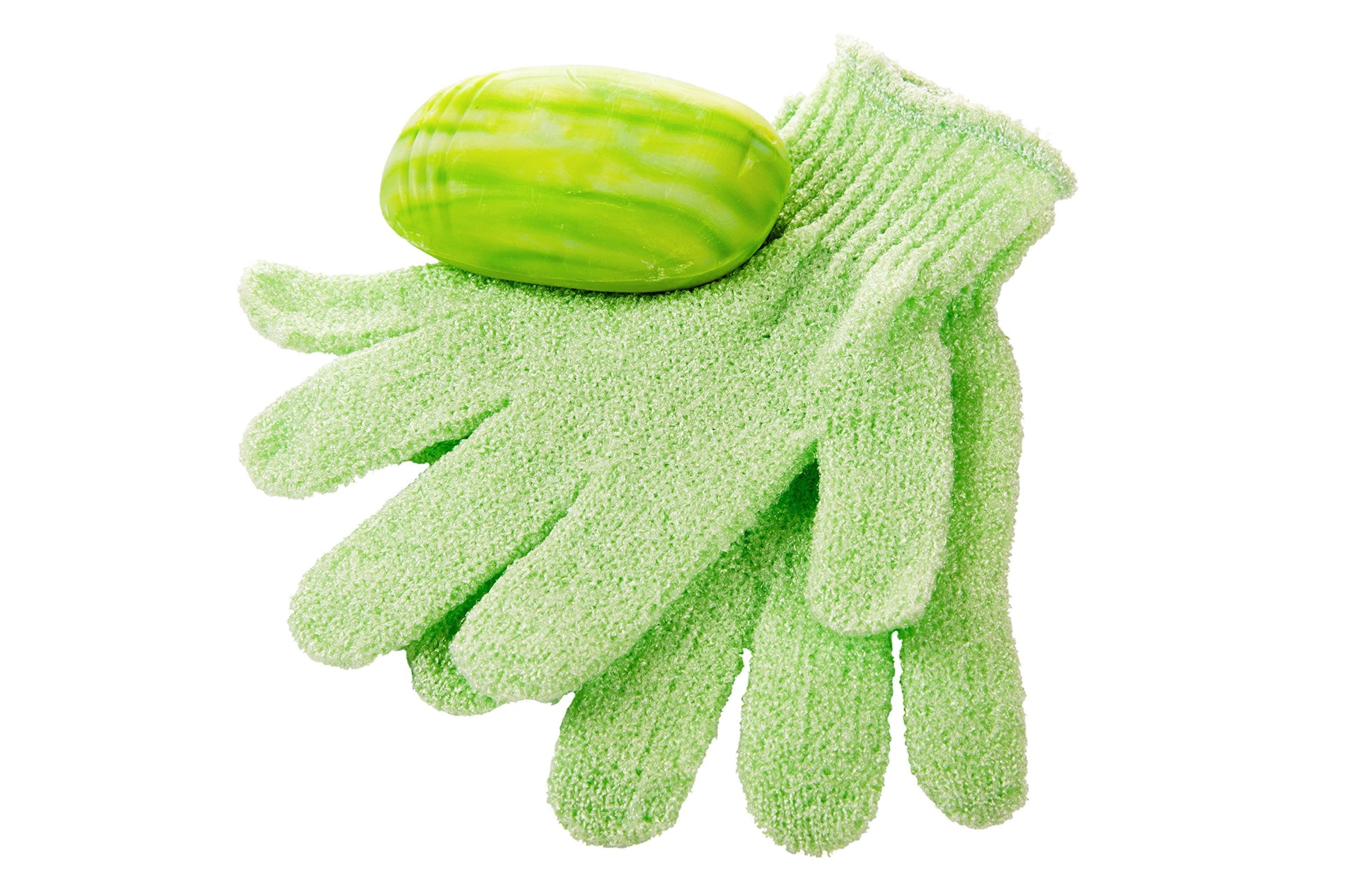 Linda Exfoliating Bath Gloves, Pack of 4