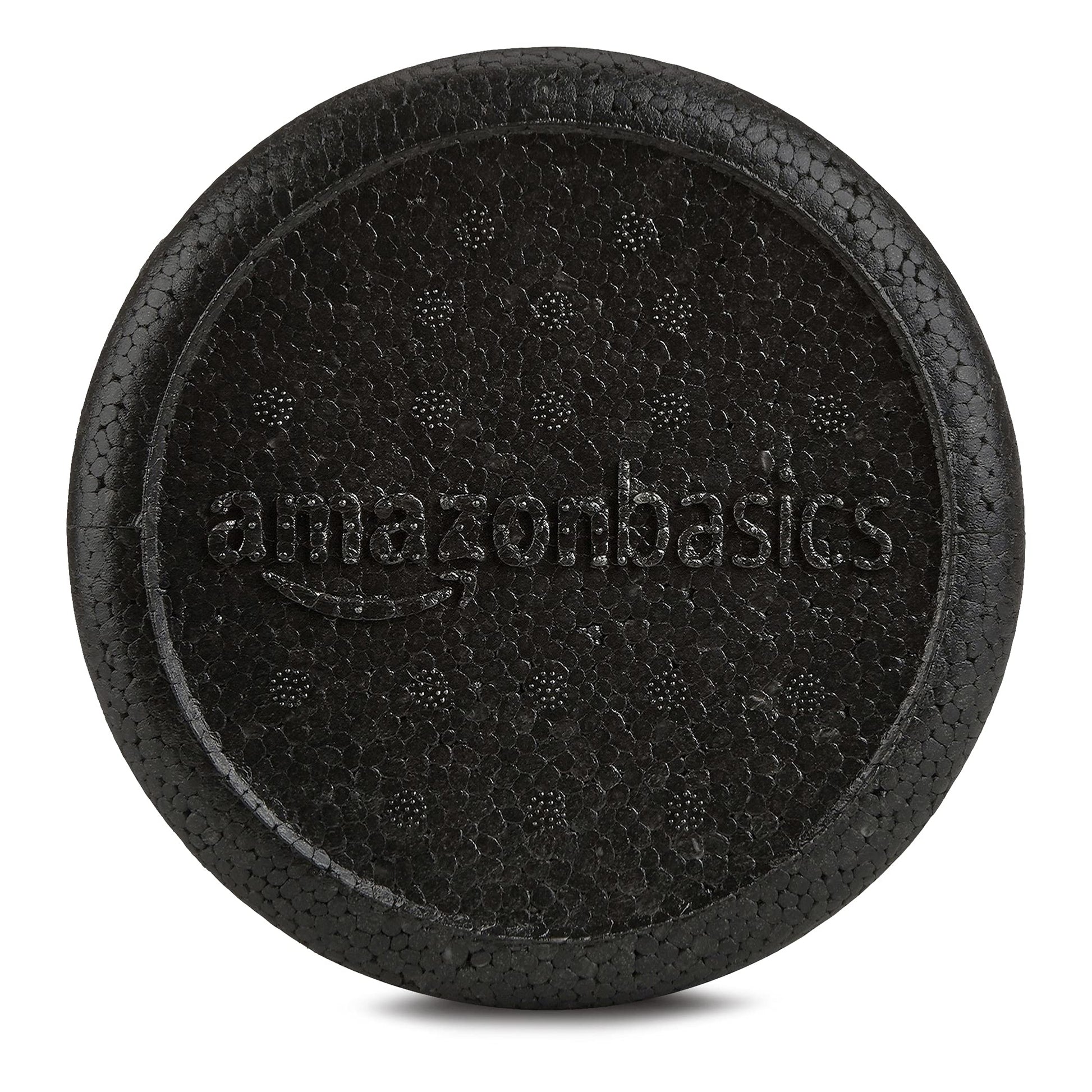 Amazon Basics High Density Foam Roller for Exercise and Recovery, 18 Inches, Black